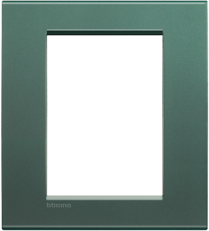 BTicino LNA4826PK LivingLight Рамка прямоугольная, 3+3 модуля, цвет Зеленый шелк
