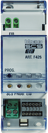 BTicino F426 Интерфейс SCS/EIB, 2 модуля DIN