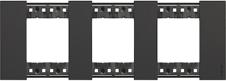 BTicino KA4802M3KG LN Рамка 2x3М ЧРН