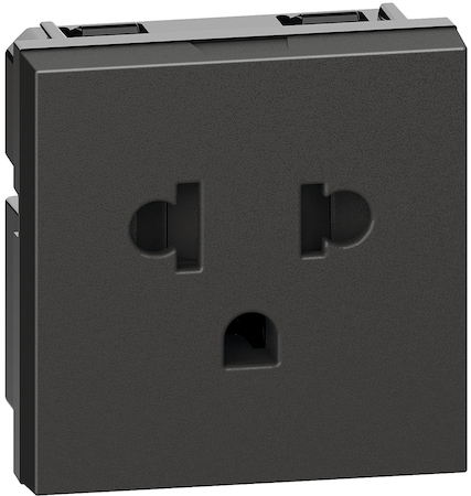 BTicino KG4126 LN Роз. EU-US 16A 2M ЧРН