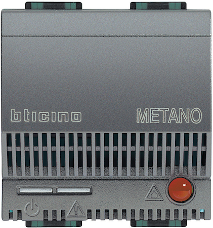 BTicino L4511/12 Детектор метана со световой и звуковой сигнализацией (85дБ), питание 12В, 2 модуля