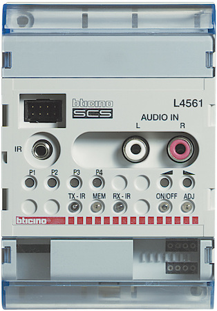 BTicino L4561N Блок управления стереосистемой