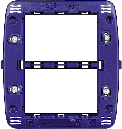 BTicino LN4726 Суппорт 3+3 модулей L/N/NT