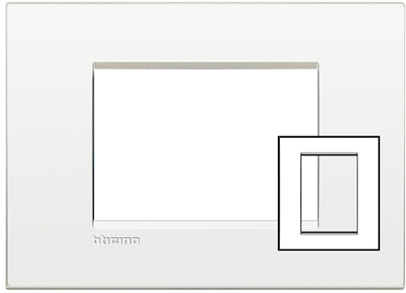 BTicino LNC4826BN LivingLight Рамка AIR 3+3 модуля, цвет Белый