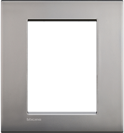 BTicino LNC4826NK LivingLight Рамка AIR 3+3 модуля, цвет Матовый никель