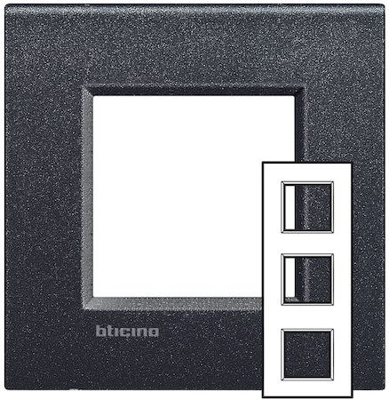BTicino LNE4802M3NL LL рамка 2x3мод.71мм.Лава