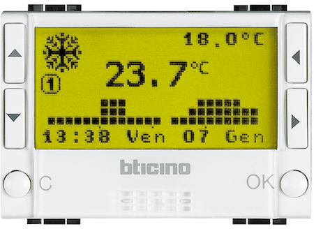 BTicino N4451 Электронный термостат