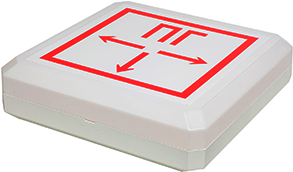 Белый Свет a11205 Световой указатель централизованного электропитания/оповещатель пожарный световой (=24V)  BS-1290-10x0,3 LED (=24V)
