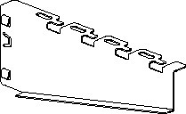 CABLOFIL CM557920 Консоль безвинт. EDF CG100 GS