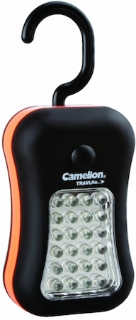 Camelion 10625 Сamelion SL7280-BP (автомобильный фонарь,  24+4 LED, 3XR03, пластик, магнит, подвес, блистер)