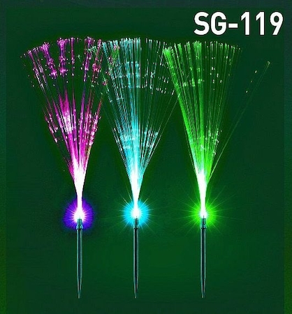 11963 Camelion SGD-119 (3LED), светильник с солнечной батареей