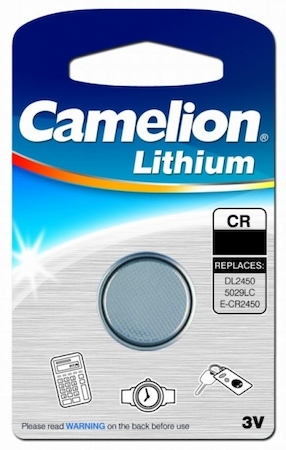 3073 Camelion CR2430 BL-1 (CR2430-BP1, бат-ка литиевая,3V)