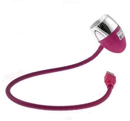 11884 Camelion KD-784 C14 розовый LED (USB-светильник, 1Вт, 5В)