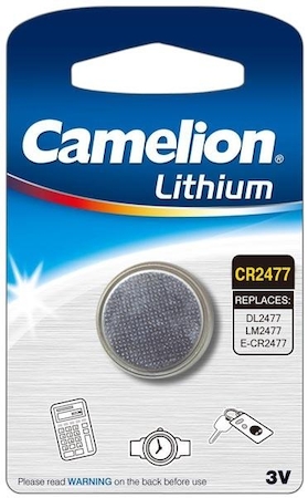 8660 Camelion CR2477 BL-1 (CR2477-BP1, бат-ка литиевая,3V)