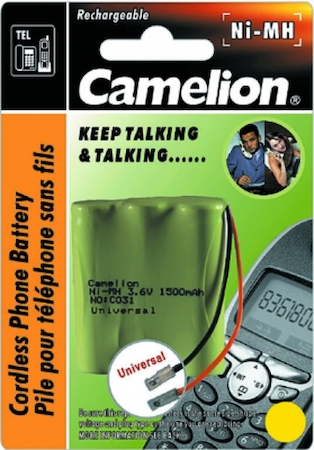 3224 Camelion 3,6V-1300mAh С-031 (T-110) (C031 3NH-AA1300BMU, Ак-тор для р/т,Ni-Mh,AA)