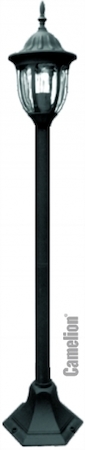 Camelion 10540 6501 (Черный) Светильник-Столб 1,09м улично-садовый 230В 60/100Ватт