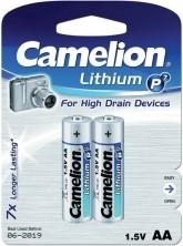 8128 Camelion..FR 6 Lithium BL-2 (FR6-BP2, батарейка,1.5В)