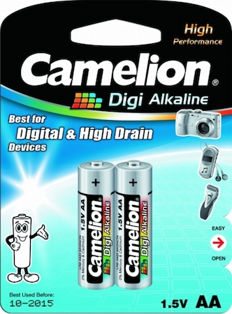 9249 Camelion..LR 6 DIGI BL-2 (LR6-BP2DG, батарейка,1.5В)