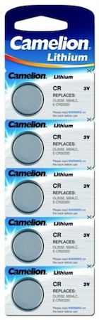 1593 Camelion.CR2016 BL-5 (CR2016-BP5, бат-ка литиевая,3V)