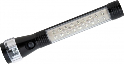 11321 Camelion LED51515R (фонарь авто 3XR03,  черный, LED3WCREE+18LED+9 красных LED, магн., блист.)