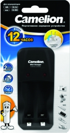 10365 Camelion BC-1021C (BC-1021C, 1-2AA/AAA/200Ma /свет. индик/таймер/поддерж заряд/складная вилка.)