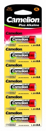 9284 Camelion LR6-BP1x6P (AA, 316, батарейка,1.5В) 