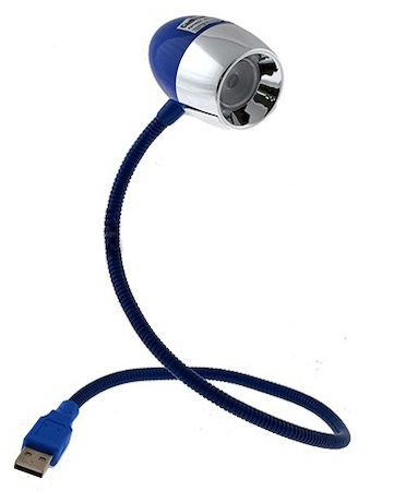 11885 Camelion KD-784 C06 синий LED (USB-светильник, 1Вт, 5В)