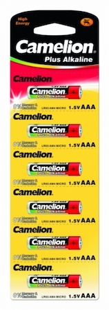 9282 Camelion LR03-BP1x6P (AAA, 286, батарейка,1.5В) 