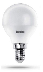 Фото Camelion 12391 Лампа светодиодная LED8-G45/830/E14 8Вт шар 3000К тепл. бел. E14 720лм 170-265В