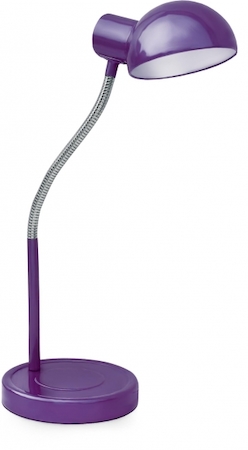 10503 Camelion KD-306 С12 фиолетовый (Светильник настольный, 220V, 40W, E27)