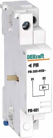 DEKraft 21251DEK РМ401-400B_расцепитель мин. напряжения