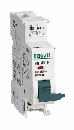 DEKraft 18102DEK Расц. незав. c доп. контактом 220В для ВА-101 нов.