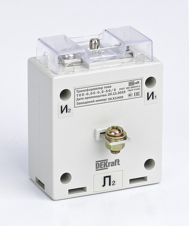 DEKraft 50167DEK Трансформатор тока ТОП-0,66 0,5 5/5 5ВА