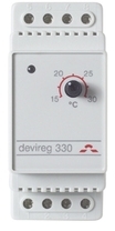 140F1072 DEVIreg™ D-330 (+5°C-+45°C) на шину DIN, с датчиком на проводе, 16А