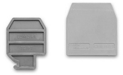 ДКС ZSF401GR SFO/PTGR, торцевой изолятор для SFO.4 серый