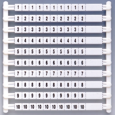 ДКС ZNU005 CNU/5/030, 100/  чистые маркировочные таблички