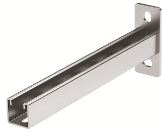 ДКС BBP4120INOX Консоль одиночная, 41х41 мм, осн.200, нержавеющая