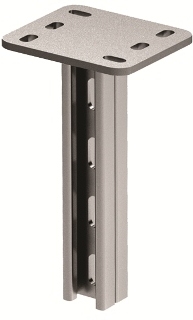 ДКС BSD2127INOX Вертикальный подвес двойной 41х21, L2700 мм, нержавеющий