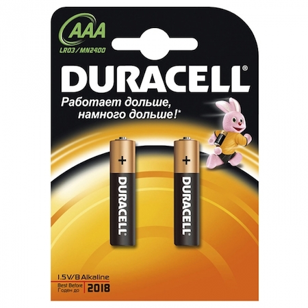 Duracell 81417085 DURACELL  LR03-2BL BASIC (20/60/10800)