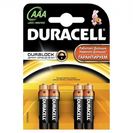 Duracell 81417086 DURACELL  LR03-4BL BASIC (40/120/21120)