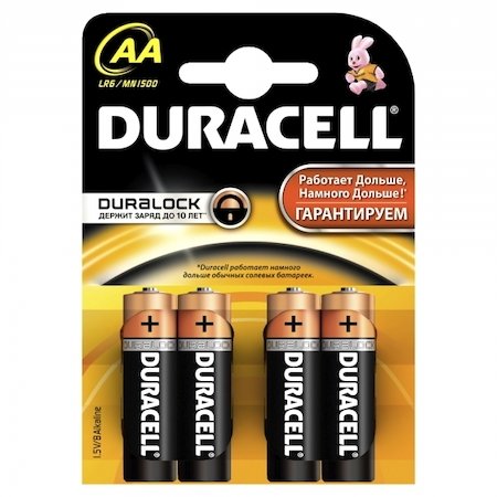 Duracell 81417082 DURACELL  LR6-4BL BASIC (80/240/20400)