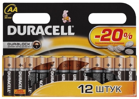 Duracell 81417084 DURACELL LR6-12BL BASIC NEW (144/24480)