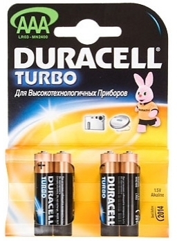 Duracell 81417115 DURACELL  LR03-4BL TURBO (40/120/21120)