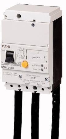 EATON 0000104604 Блок защиты от токов утечки, 300 мА, 3P, установка справа от выключателя