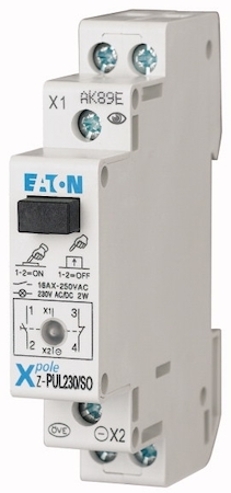 EATON 0000276298 Кнопка, 1НО+1НЗ, светодиод 230В