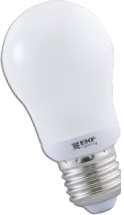 LN-T2-11-827-E27 Лампа энергосберегающая LN-груша 11W 2700K Е27 10000h A50 EKF Simple