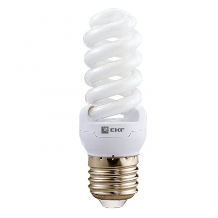 FS8-T3-11-827-E27 Лампа энергосберегающая FS8-спираль 11W 2700K E27 8000h EKF Simple