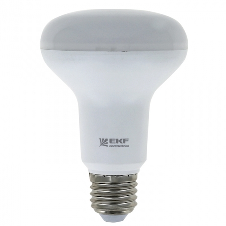 FLL-R80-10-230-4K-E27 Лампа светодиодная FLL-R80 10W 4000К E27 EKF Simple