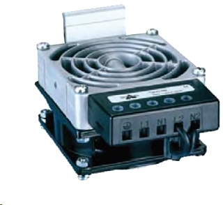 mk-heatfan-150-20 Обогреватель с вентилятором  Quadro 150 Вт IP20, крепление на DIN-рейку EKF PROxima