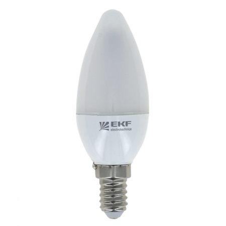 FLL-C35-3-230-2.7K-E14 Лампа светодиодная FLL-C35 3W 2700К E14 EKF Simple
